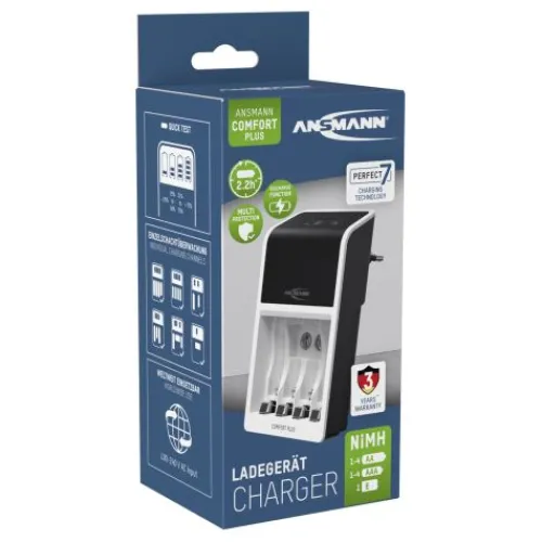 ANSMANN AG Akku-Ladegerät Comfort Plus^ Akku-ladegeräte