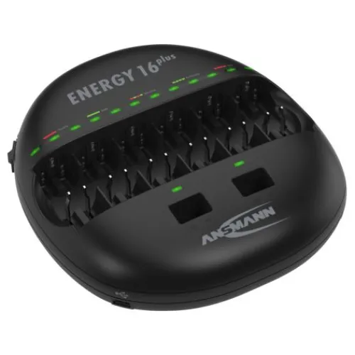 ANSMANN AG Akku-Ladegerät Energy 16 plus^ Akku-ladegeräte