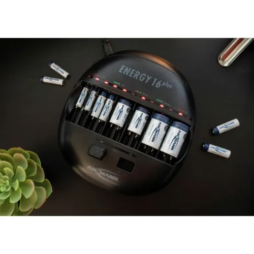 ANSMANN AG Akku-Ladegerät Energy 16 plus^ Akku-ladegeräte