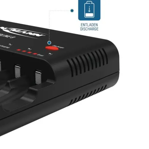 ANSMANN AG Akku-Ladegerät Powerline 8^ Akku-ladegeräte