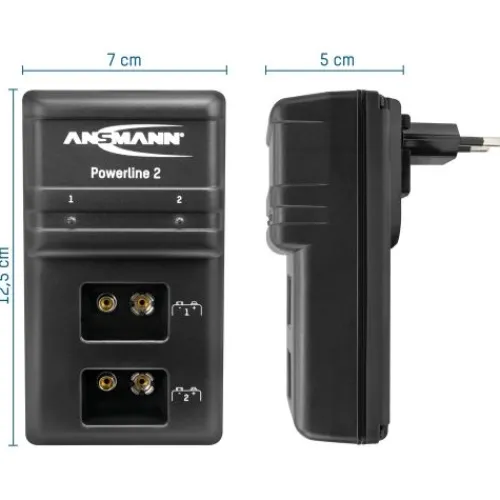 ANSMANN AG Akku-Ladegerät Powerline 2^ Akku-ladegeräte