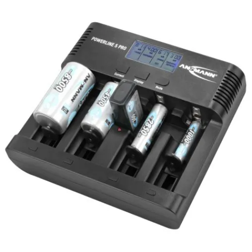 ANSMANN AG Akku-Ladegerät Powerline 5 Pro^ Akku-ladegeräte