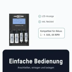 ANSMANN AG Akku-Ladegerät Powerline 4.2 Pro^ Akku-ladegeräte
