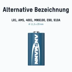ANSMANN AG Alkaline Batterie A11 / LR11^ Spezialzellen Batterien