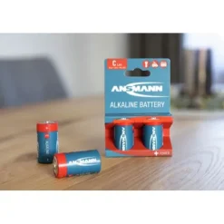 ANSMANN AG Alkaline Batterie Baby C / LR14 2er Papierblister^ Batterien