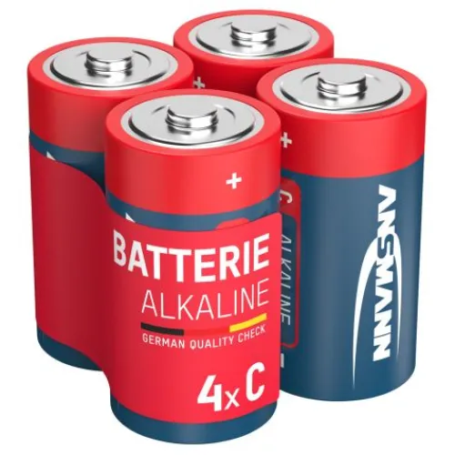 ANSMANN AG Alkaline Batterie Baby C / LR14 4er Karton^ Batterien