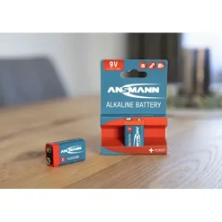 ANSMANN AG Alkaline Batterie Block E / 6LR61 1er Papierblister^ Batterien