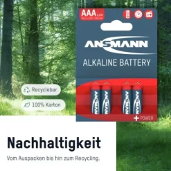 ANSMANN AG Alkaline Batterie Micro AAA / LR03 8er Karton^ Batterien