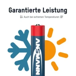 ANSMANN AG Alkaline Batterie Micro AAA / LR03 8er Karton^ Batterien