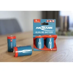 ANSMANN AG Alkaline Batterie Mono D / LR20 4er Karton^ Batterien