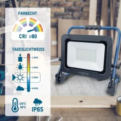 ANSMANN AG Arbeitsstrahler FL7200AC kabelgebunden 80 W^ Baustrahler
