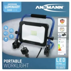 ANSMANN AG Arbeitsstrahler FL2400AC kabelgebunden 30 W^ Baustrahler