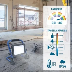 ANSMANN AG Arbeitsstrahler FL1600R wiederaufladbar 20 W^ Baustrahler