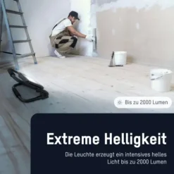 ANSMANN AG Arbeitsstrahler FL20W-R wiederaufladbar 20 W^ Baustrahler