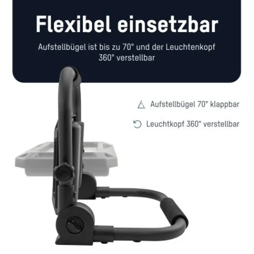 ANSMANN AG Arbeitsstrahler FL50W-R wiederaufladbar 50 W^ Baustrahler
