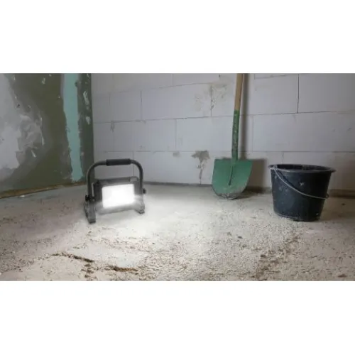 ANSMANN AG Arbeitsstrahler FL50W-R wiederaufladbar 50 W^ Baustrahler