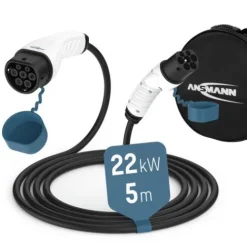 ANSMANN AG Autoladekabel 22 kW Typ2 500 cm^ Elektroauto