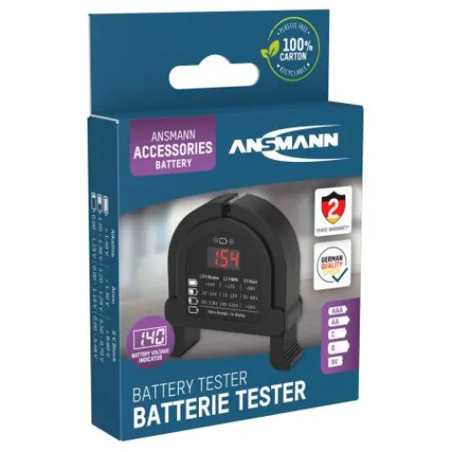 ANSMANN AG Batterie Tester^ Batterientester & Zubehör|Batterien