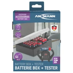 ANSMANN AG Batteriebox 56 mit Batterie-Tester^ Batterientester & Zubehör|Batterien