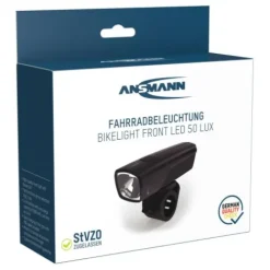 ANSMANN AG Bikelight Front-LED 50lx 2600mAh wiederaufladbar^ Fahrrad-lampen