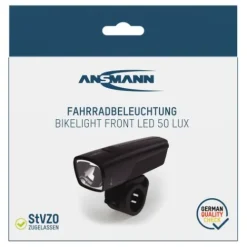 ANSMANN AG Bikelight Front-LED 50lx 2600mAh wiederaufladbar^ Fahrrad-lampen