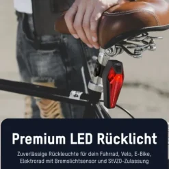 ANSMANN AG Bikelight Rear LED break wiederaufladbar^ Fahrrad-lampen