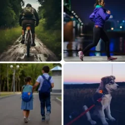 ANSMANN AG Bikelight Rear-LED round 200mAh wiederaufladbar^ Fahrrad-lampen