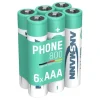 ANSMANN AG Dect NiMH Akku Micro AAA 800 mAh maxE 3er Blister^ Akkus