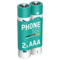 ANSMANN AG Dect NiMH Akku Micro AAA 550 mAh maxE 2er Blister^ Akkus