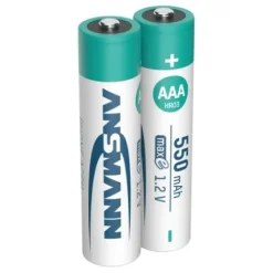 ANSMANN AG Dect NiMH Akku Micro AAA 550 mAh maxE 2er Blister^ Akkus