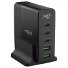 ANSMANN AG Desktop Charger mit Display DC5140PD 140W / 5 A / 140 W / 5 Port^ Usb-ladegeräte