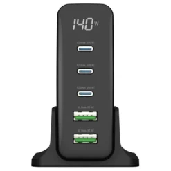 ANSMANN AG Desktop Charger mit Display DC5140PD 140W / 5 A / 140 W / 5 Port^ Usb-ladegeräte