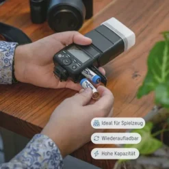 ANSMANN AG Digital NiMH Akku Mignon AA Typ 2850 (min. 2650 mAh) 2er Blister^ Akkus