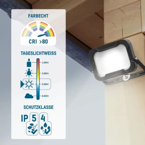 ANSMANN AG Flutlicht WFL1600 kabelgebunden 20 W^ Flutlichter