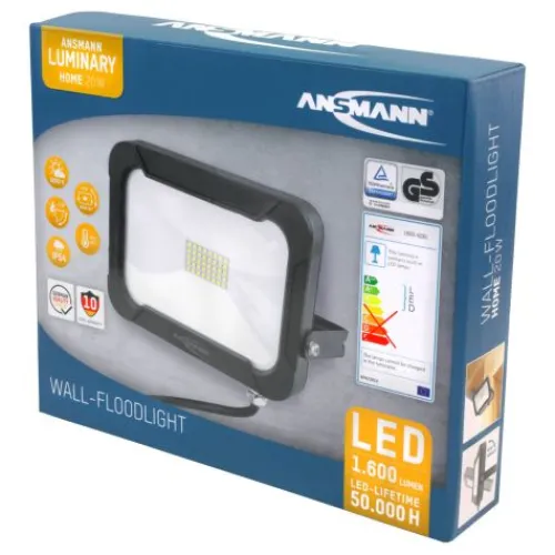 ANSMANN AG Flutlicht WFL1600 kabelgebunden 20 W^ Flutlichter