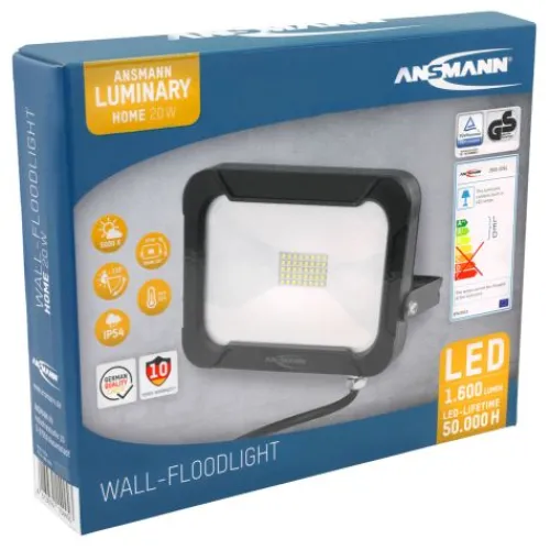 ANSMANN AG Flutlicht WFL1600 kabelgebunden 20 W^ Flutlichter