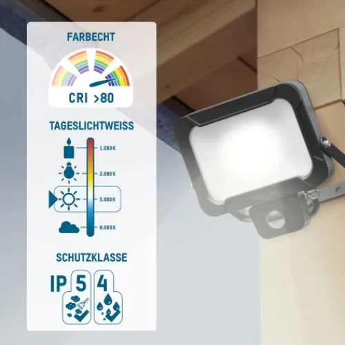 ANSMANN AG Flutlicht WFL1600S kabelgebunden 20 W^ Flutlichter