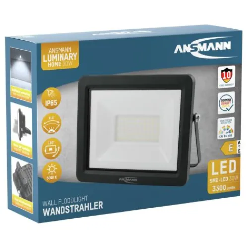 ANSMANN AG Flutlicht WFL30W kabelgebunden 30 W^ Flutlichter