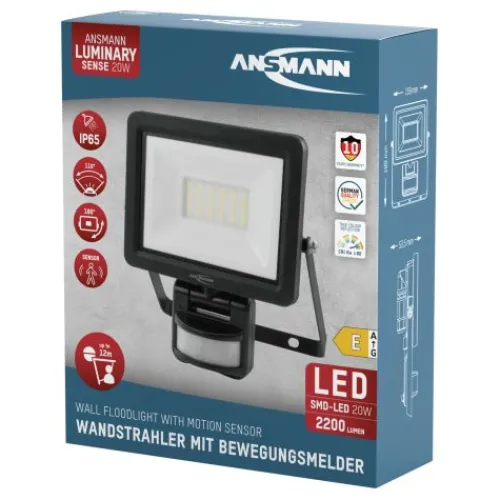 ANSMANN AG Flutlicht WFL20W-S kabelgebunden 20 W^ Flutlichter