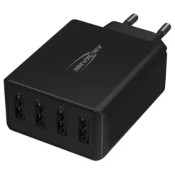 ANSMANN AG Home Charger HC430 schwarz / 6 A / 30 W / 4 Port^ Usb-ladegeräte