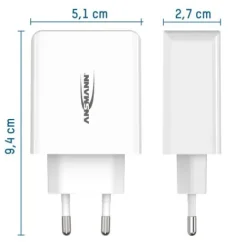 ANSMANN AG Home Charger HC430 weiß / 6 A / 30 W / 4 Port^ Usb-ladegeräte