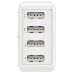 ANSMANN AG Home Charger HC430 weiß / 6 A / 30 W / 4 Port^ Usb-ladegeräte