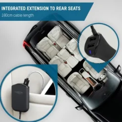ANSMANN AG In-Car Charger 496 / 9,6 A / 48 W / 4 Port^ Usb-ladegeräte