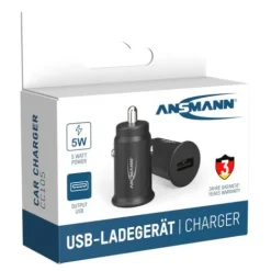 ANSMANN AG In-Car-Charger CC105 / 1 A / 5 W / 1 Port^ Usb-ladegeräte
