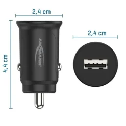 ANSMANN AG In-Car-Charger CC105 / 1 A / 5 W / 1 Port^ Usb-ladegeräte