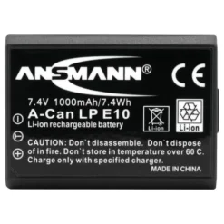 ANSMANN AG Kamera-Akku A-Can LP E10^ Kamera-akkus