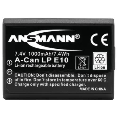ANSMANN AG Kamera-Akku A-Can LP E10^ Kamera-akkus
