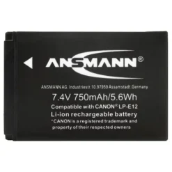 ANSMANN AG Kamera-Akku A-Can LP-E12^ Kamera-akkus