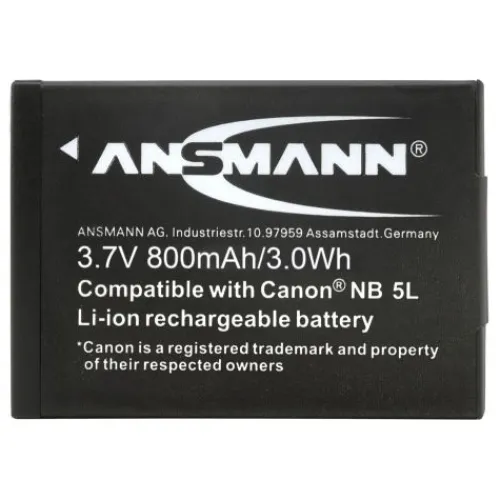 ANSMANN AG Kamera-Akku A-Can NB 5 L^ Kamera-akkus