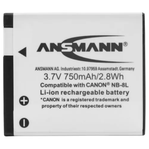 ANSMANN AG Kamera-Akku A-Can NB 8 L^ Kamera-akkus